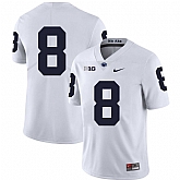 Penn State Nittany Lions 8 Allen Robinson White Nike College Football Jersey Dzhi,baseball caps,new era cap wholesale,wholesale hats